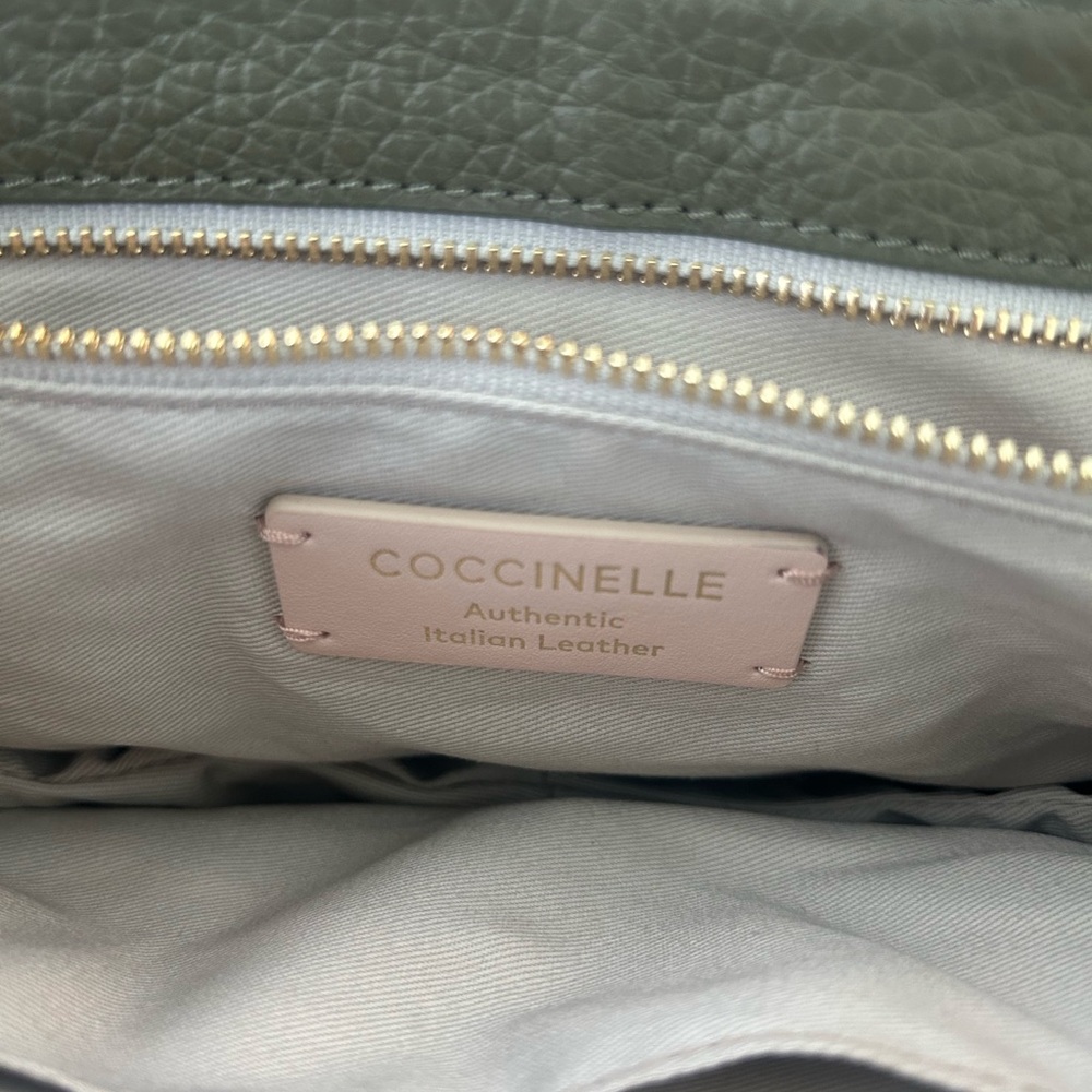 Coccinelle Suede + Leather 2 Way Bag - Picture 8 of 16